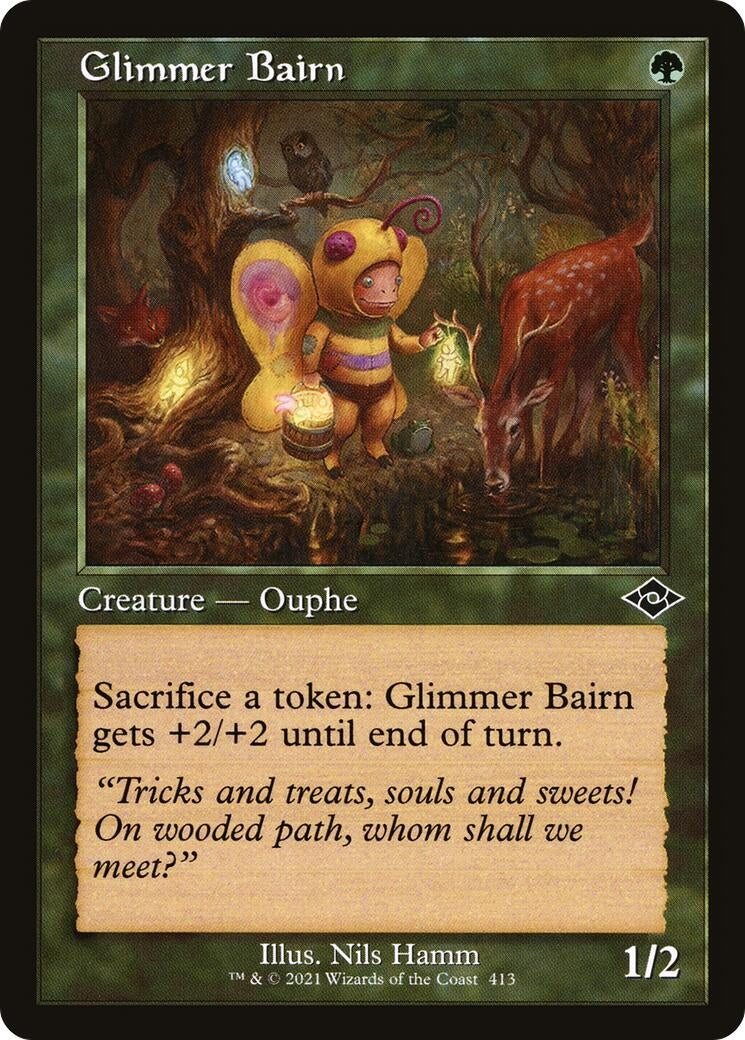 Glimmer Bairn (Retro Frame) (413) (MH2)