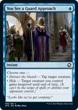 You See a Guard Approach (85) (AFR)