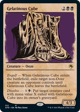 Gelatinous Cube (Showcase) (313) (AFR)