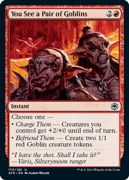 You See a Pair of Goblins (170) (AFR)