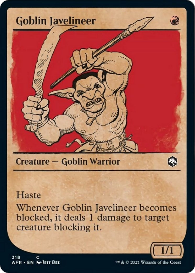 Goblin Javelineer (Showcase) (318) (AFR)