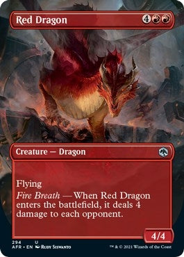 Red Dragon (Borderless) (294) (AFR)