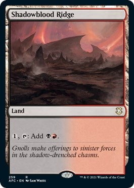 Shadowblood Ridge (259) (AFC)