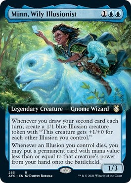 Minn, Wily Illusionist (Extended Art) (285) (AFC)