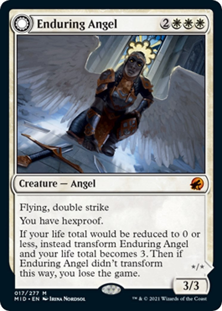 Image for Enduring Angel (17) (MID) - Magic: The Gathering