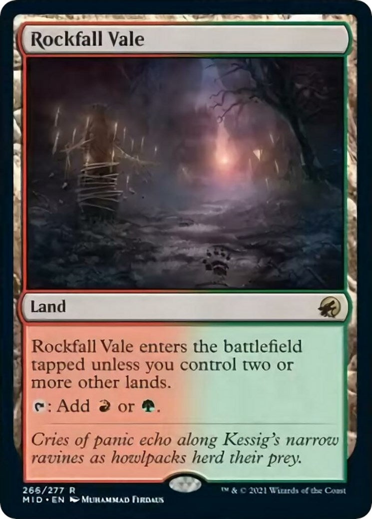 Image for Rockfall Vale (266) (MID) - Magic: The Gathering