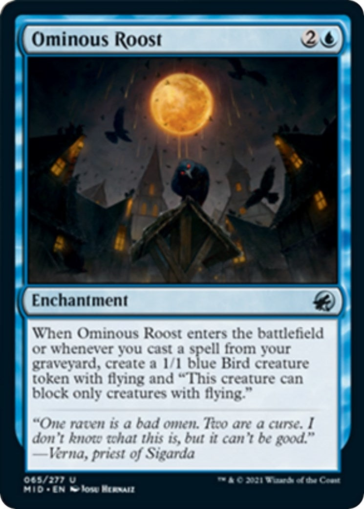 Image for Ominous Roost (65) (MID) - Magic: The Gathering