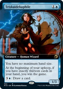 Image for Triskaidekaphile (Extended Art) (342) (MID) - Magic: The Gathering