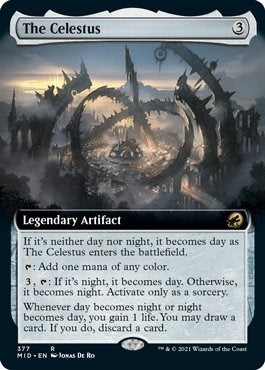 Image for The Celestus (Extended Art) (377) (MID) - Magic: The Gathering
