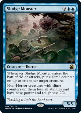 Image for Sludge Monster (76) (MID) - Magic: The Gathering