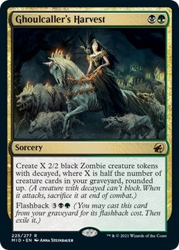 Image for Ghoulcaller's Harvest (225) (MID) - Magic: The Gathering