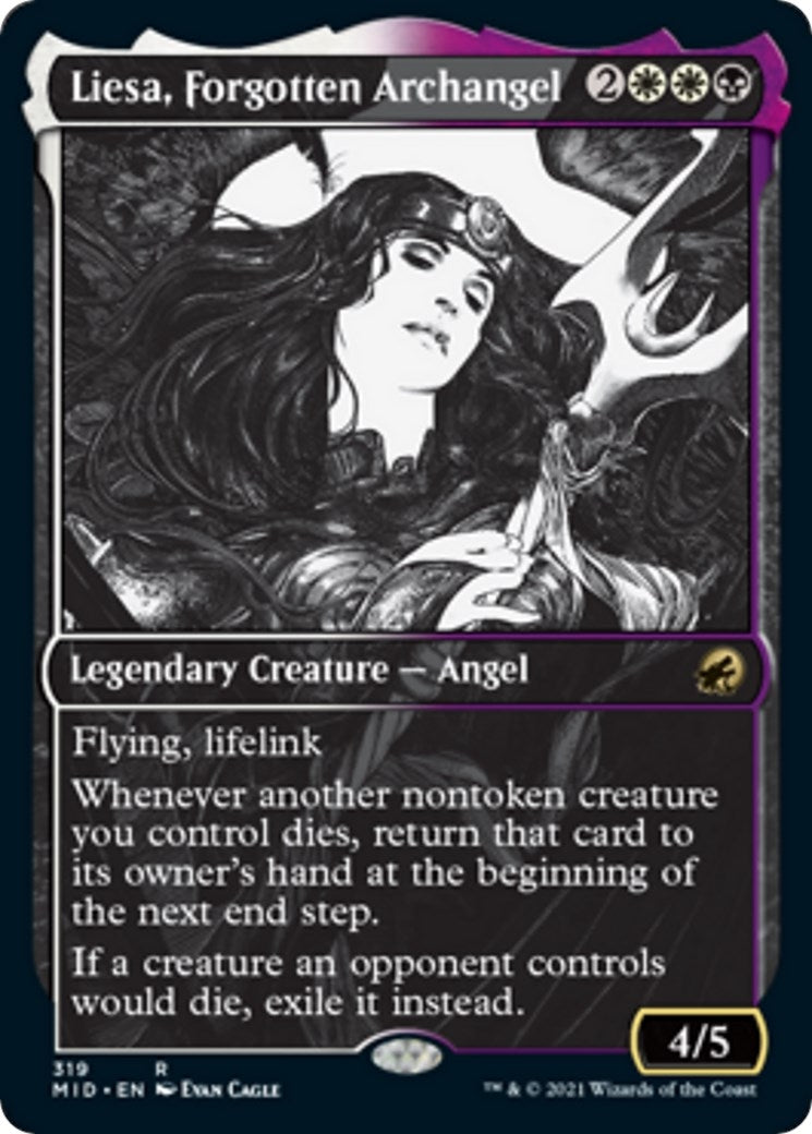 Image for Liesa, Forgotten Archangel (Showcase) (319) (MID) - Magic: The Gathering