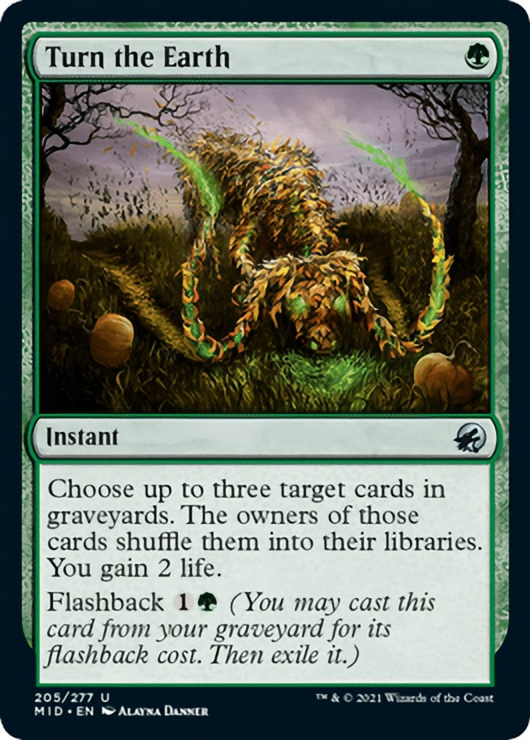 Image for Turn the Earth (205) (MID) - Magic: The Gathering