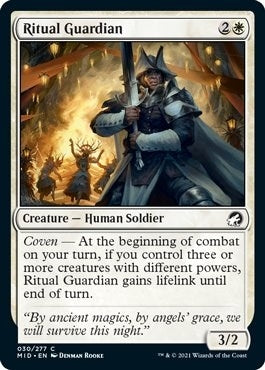 Image for Ritual Guardian (30) (MID) - Magic: The Gathering