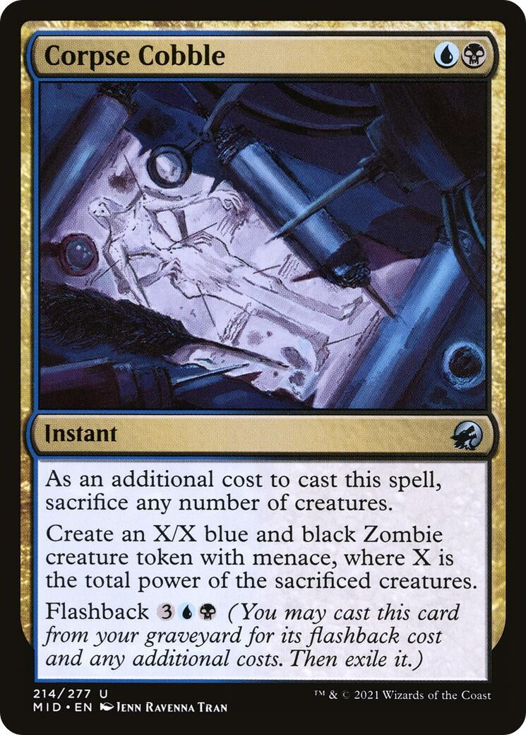 Image for Corpse Cobble (214) (MID) - Magic: The Gathering