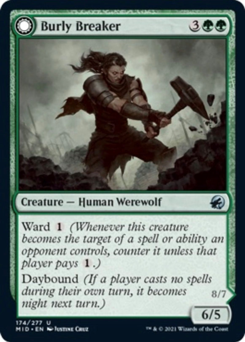 Image for Burly Breaker (174) (MID) - Magic: The Gathering