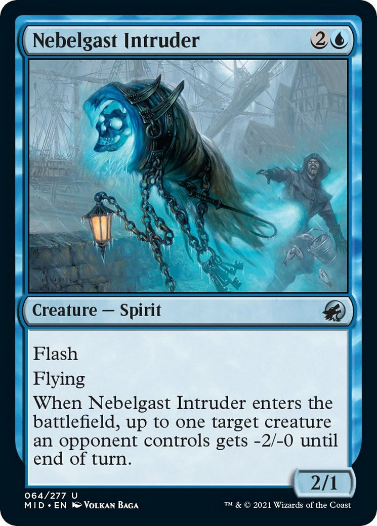 Image for Nebelgast Intruder (64) (MID) - Magic: The Gathering