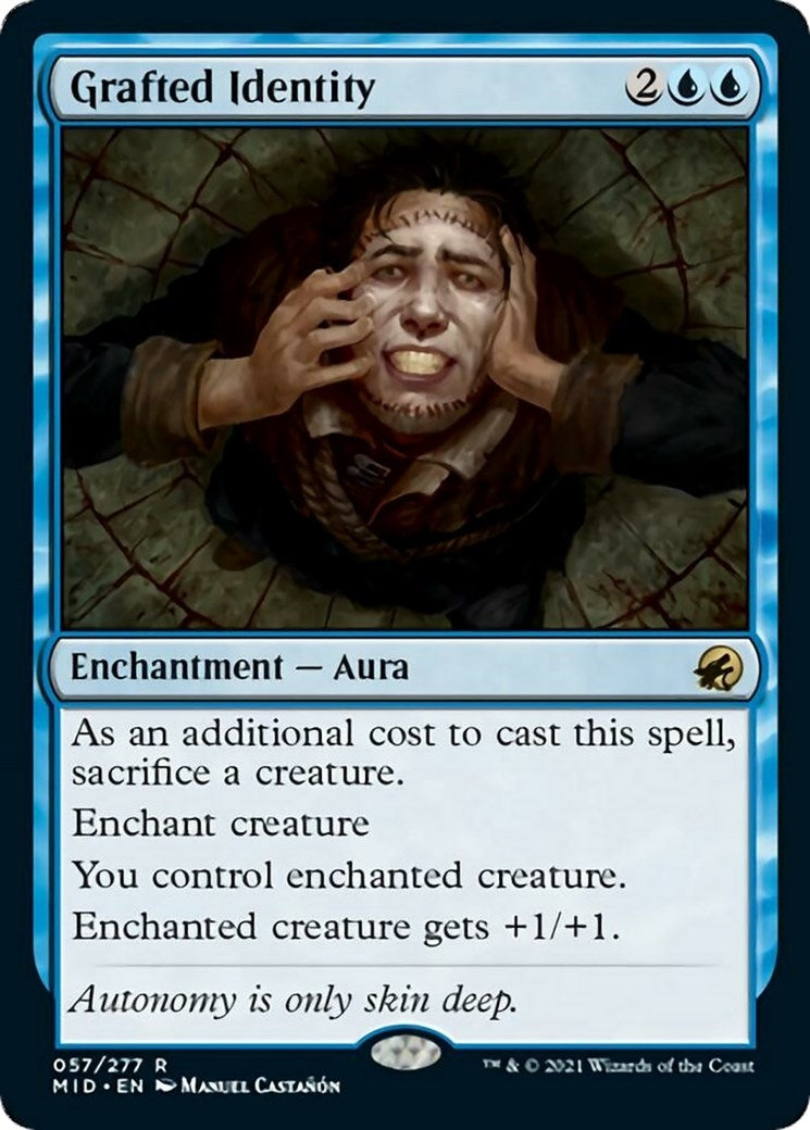 Image for Grafted Identity (57) (MID) - Magic: The Gathering