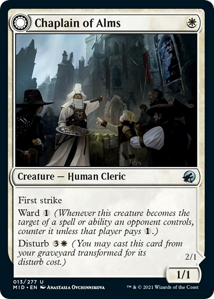 Image for Chaplain of Alms (13) (MID) - Magic: The Gathering