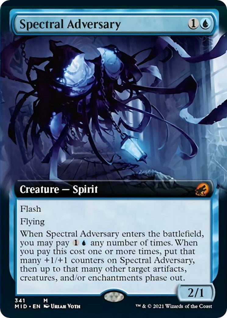Image for Spectral Adversary (Extended Art) (341) (MID) - Magic: The Gathering