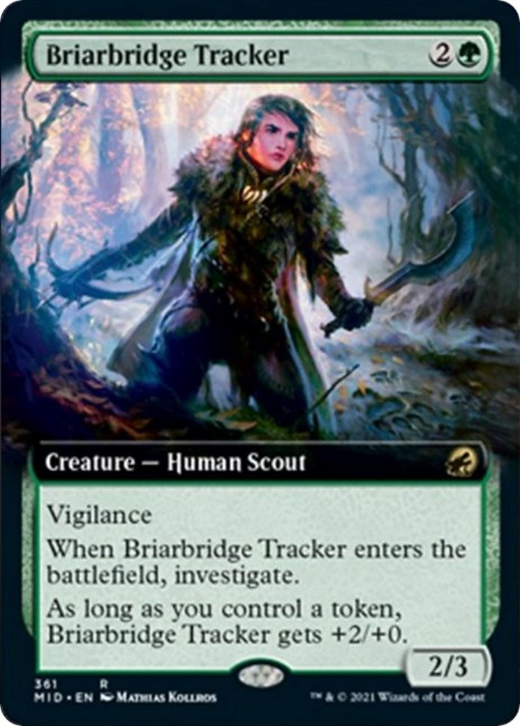 Image for Briarbridge Tracker (Extended Art) (361) (MID) - Magic: The Gathering