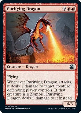 Image for Purifying Dragon (155) (MID) - Magic: The Gathering