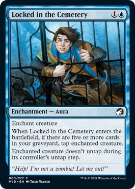 Image for Locked in the Cemetery (60) (MID) - Magic: The Gathering