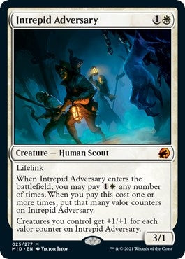 Image for Intrepid Adversary (25) (MID) - Magic: The Gathering