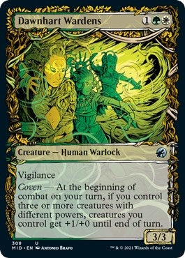 Image for Dawnhart Wardens (Showcase) (308) (MID) - Magic: The Gathering