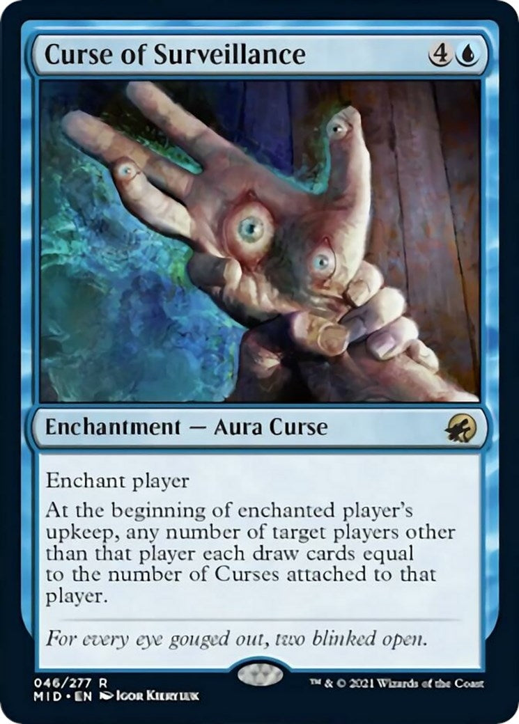Image for Curse of Surveillance (46) (MID) - Magic: The Gathering