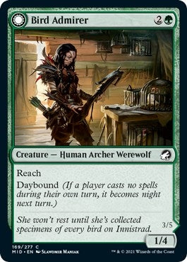 Image for Bird Admirer (169) (MID) - Magic: The Gathering