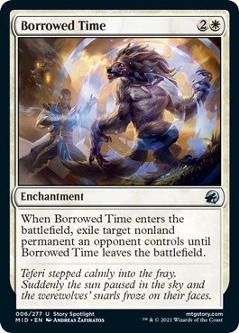 Image for Borrowed Time (6) (MID) - Magic: The Gathering