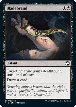 Image for Bladebrand (87) (MID) - Magic: The Gathering