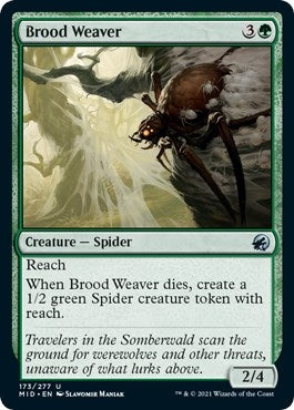 Image for Brood Weaver (173) (MID) - Magic: The Gathering