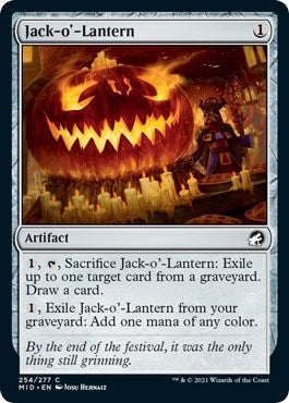 Image for Jack-o'-Lantern (254) (MID) - Magic: The Gathering