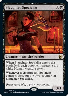 Image for Slaughter Specialist (122) (MID) - Magic: The Gathering