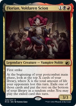 Image for Florian, Voldaren Scion (223) (MID) - Magic: The Gathering