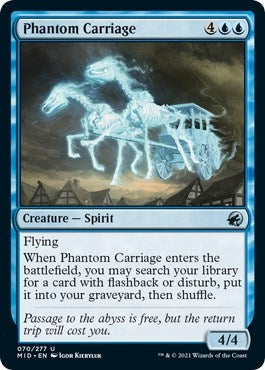 Image for Phantom Carriage (70) (MID) - Magic: The Gathering