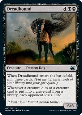 Image for Dreadhound (97) (MID) - Magic: The Gathering