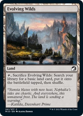 Image for Evolving Wilds (261) (MID) - Magic: The Gathering