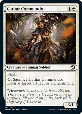 Image for Cathar Commando (10) (MID) - Magic: The Gathering