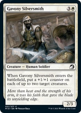Image for Gavony Silversmith (21) (MID) - Magic: The Gathering