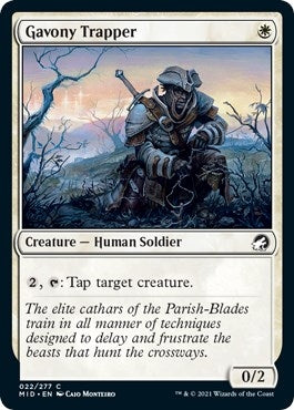 Image for Gavony Trapper (22) (MID) - Magic: The Gathering