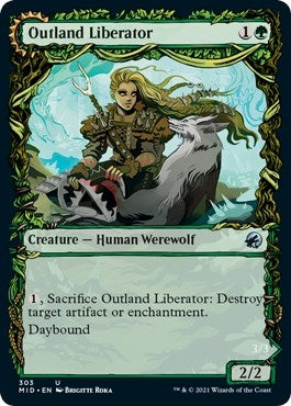 Image for Outland Liberator (Showcase) (303) (MID) - Magic: The Gathering