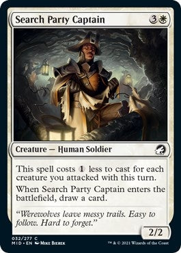 Image for Search Party Captain (32) (MID) - Magic: The Gathering