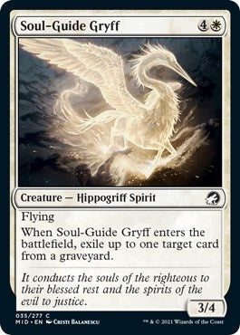 Image for Soul-Guide Gryff (35) (MID) - Magic: The Gathering