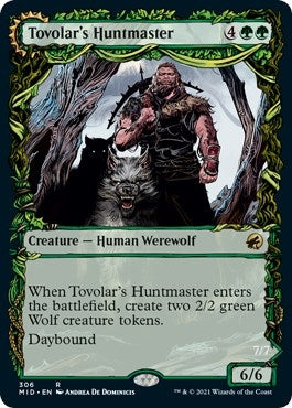 Image for Tovolar's Huntmaster (Showcase) (306) (MID) - Magic: The Gathering