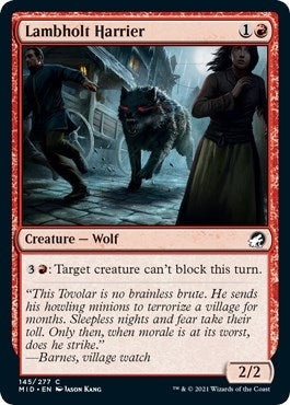 Image for Lambholt Harrier (145) (MID) - Magic: The Gathering