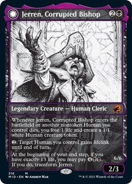 Image for Jerren, Corrupted Bishop (Showcase) (316) (MID) - Magic: The Gathering