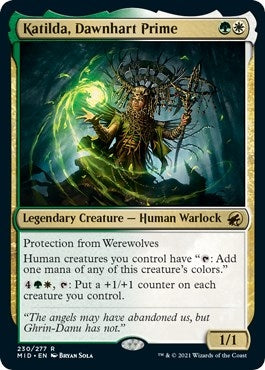 Image for Katilda, Dawnhart Prime (230) (MID) - Magic: The Gathering